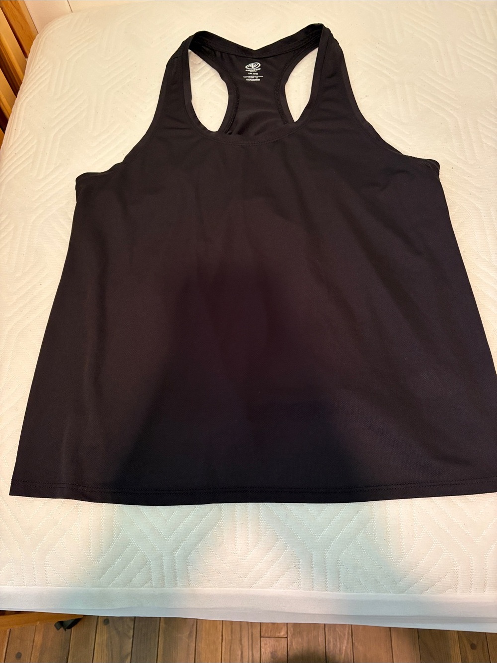 Athletic Works Black Racerback Workout Tank Top